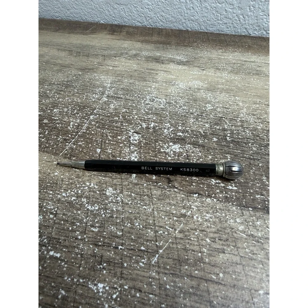 Dur-O-Lite KS8300 BELL SYSTEM Black‎ 1.1mm Phone Dialer Pencil - 1950's